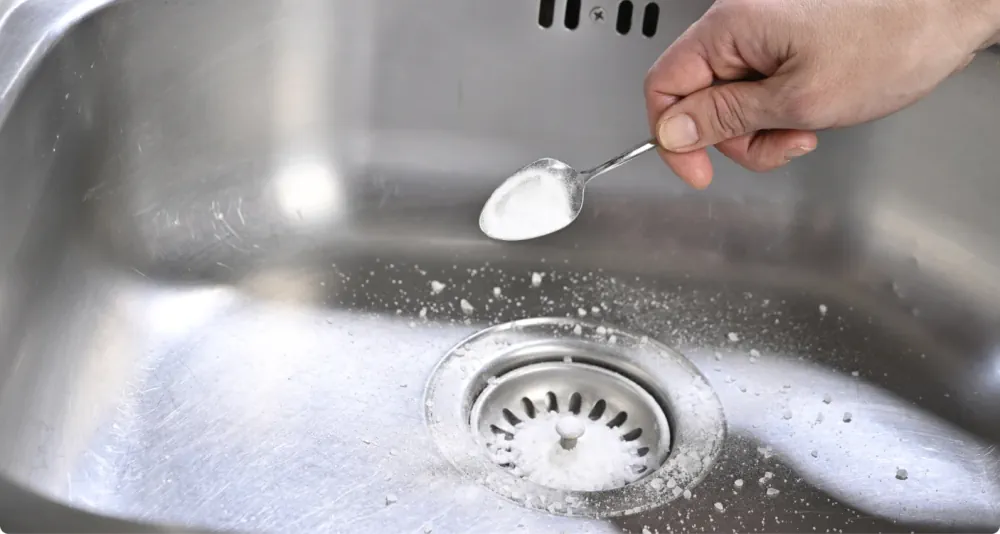 Rensa avlopp i handfat