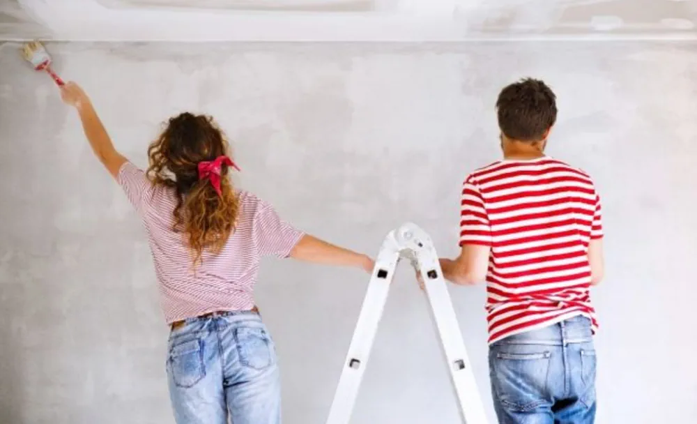 måla om huset själv