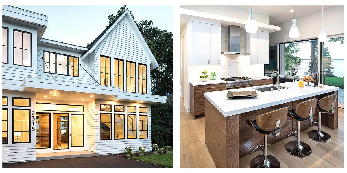 Matcha fasad och inredning