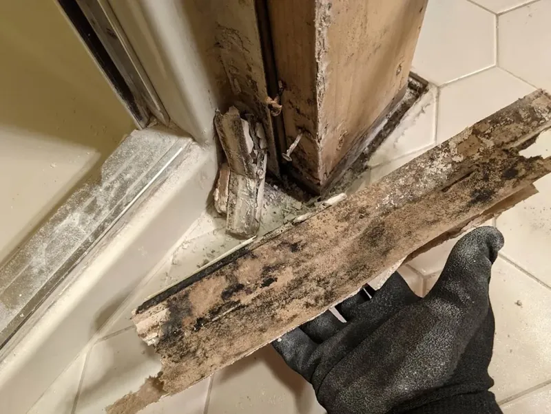 4. Sanera bakom ytskikten